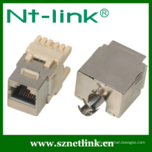 Netlink 180 graus RJ45 cat5e protetor keystone jack